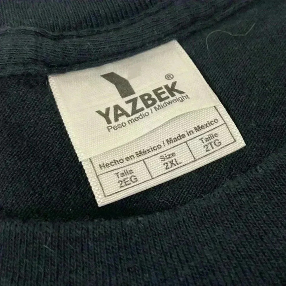 BELIZE Bad To The Bone Black Fish T Shirt top men’s Size XXL Central America - Picture 2 of 12